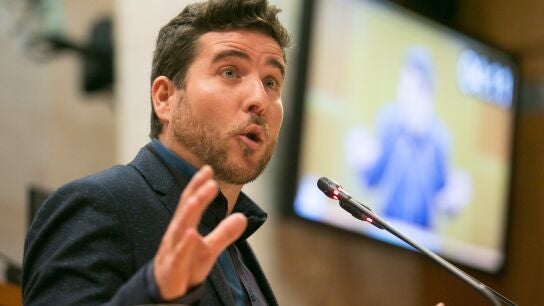 El secretario general de Podemos Arag&oacute;n, Nacho Escart&iacute;n.
