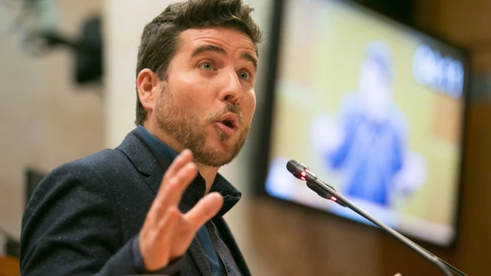 El secretario general de Podemos Aragón, Nacho Escartín. El secretario general de Podemos Aragón, Nacho Escartín.