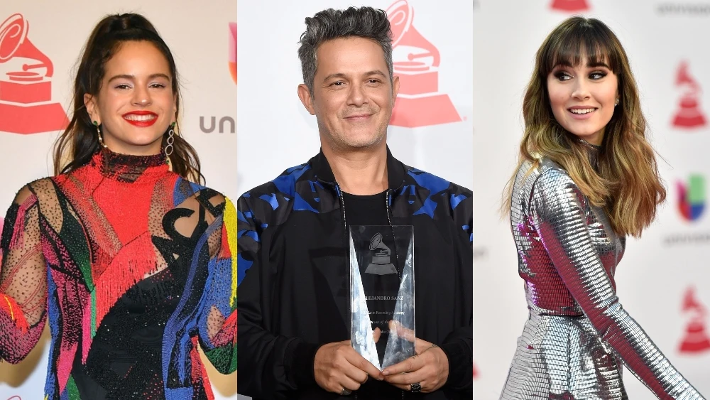 Rosalía, Aitana y Alejandro Sanz, nominados a los Grammy Latinos