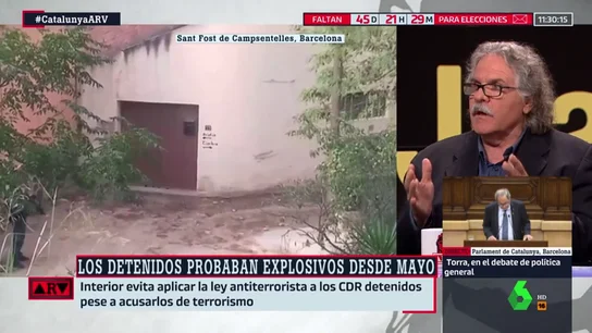 El exdiputado de ERC Joan Tardá El exdiputado de ERC Joan Tardá