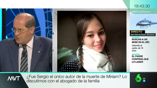 El abogado de la familia de Miriam Vallejo, la joven asesinada en Meco: "Posiblemente haya nuevas detenciones" El abogado de la familia de Miriam Vallejo, la joven asesinada en Meco: "Posiblemente haya nuevas detenciones"