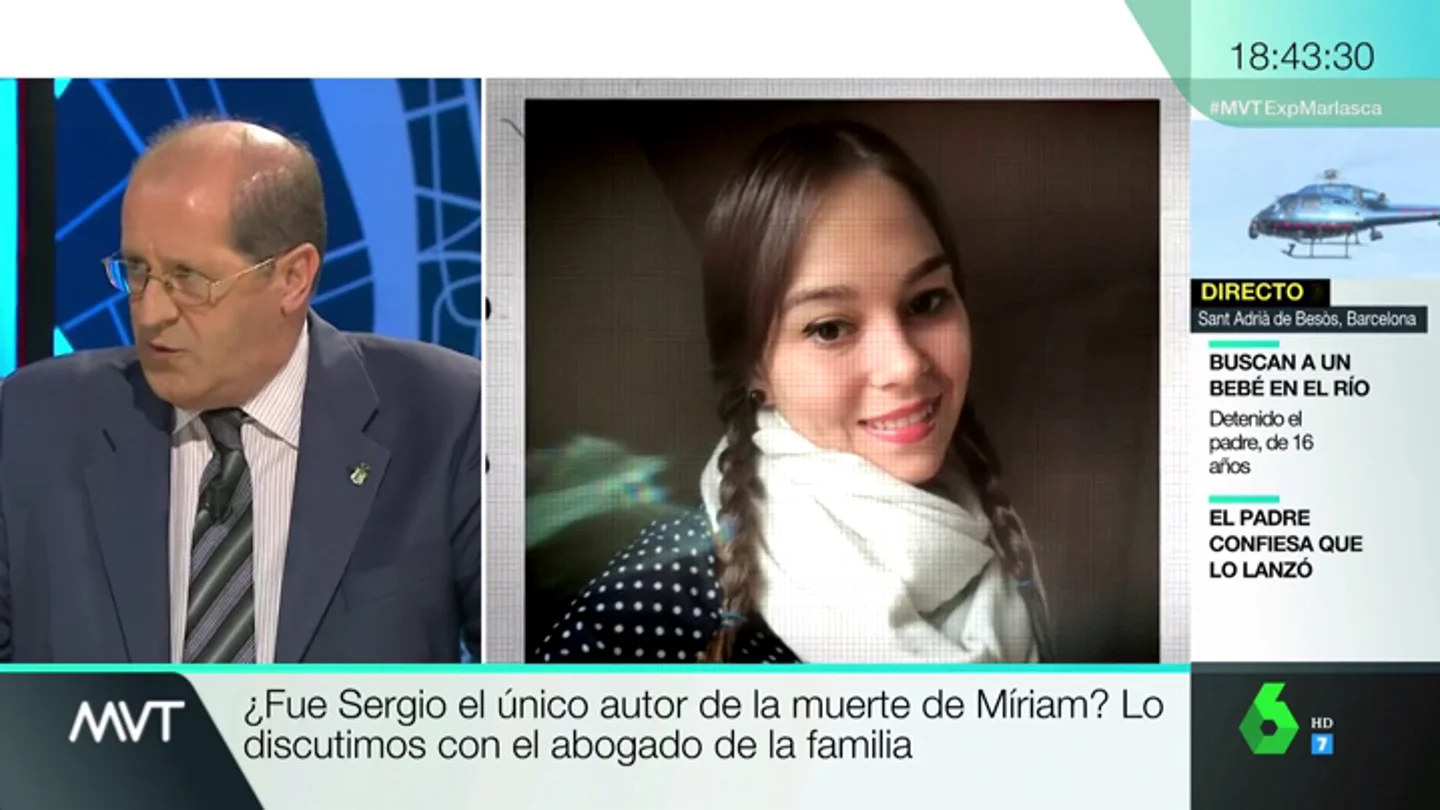 El abogado de la familia de Miriam Vallejo, la joven asesinada en Meco: "Posiblemente haya nuevas detenciones" El abogado de la familia de Miriam Vallejo, la joven asesinada en Meco: "Posiblemente haya nuevas detenciones"
