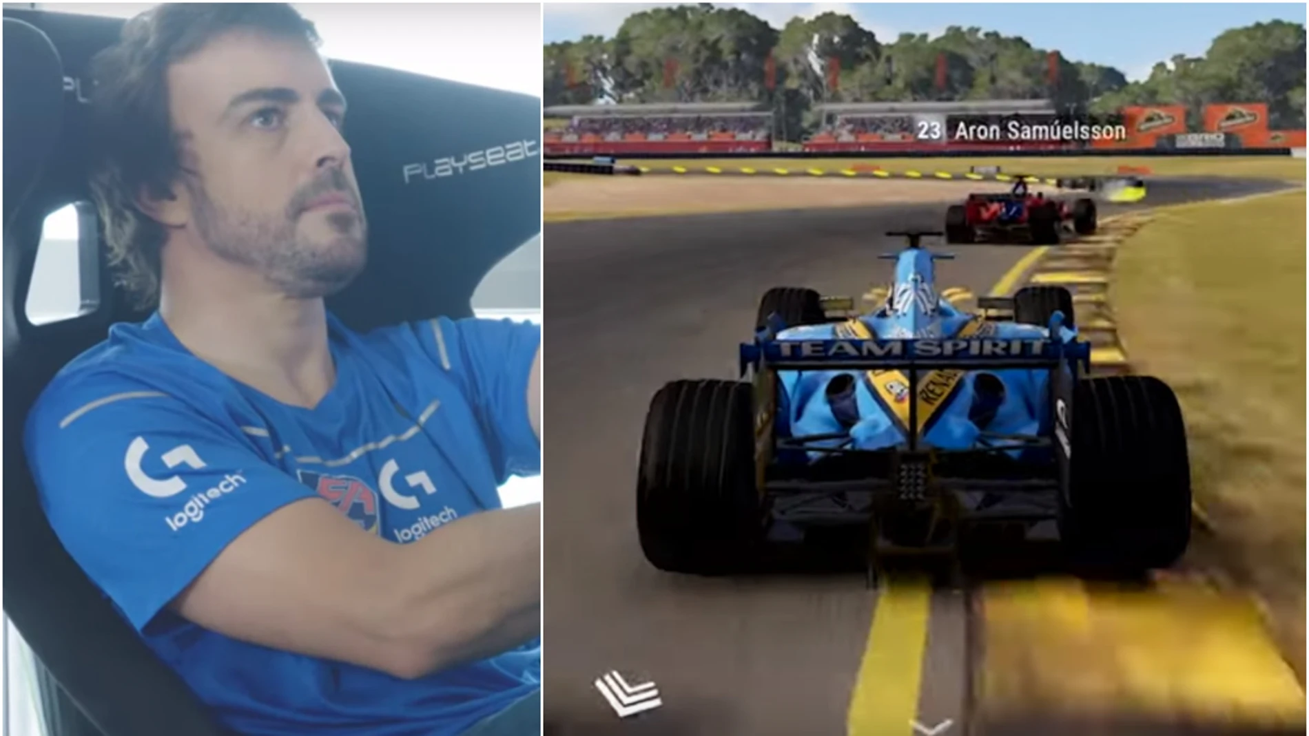 Compite contra Fernando Alonso en el videojuego 'GRID'