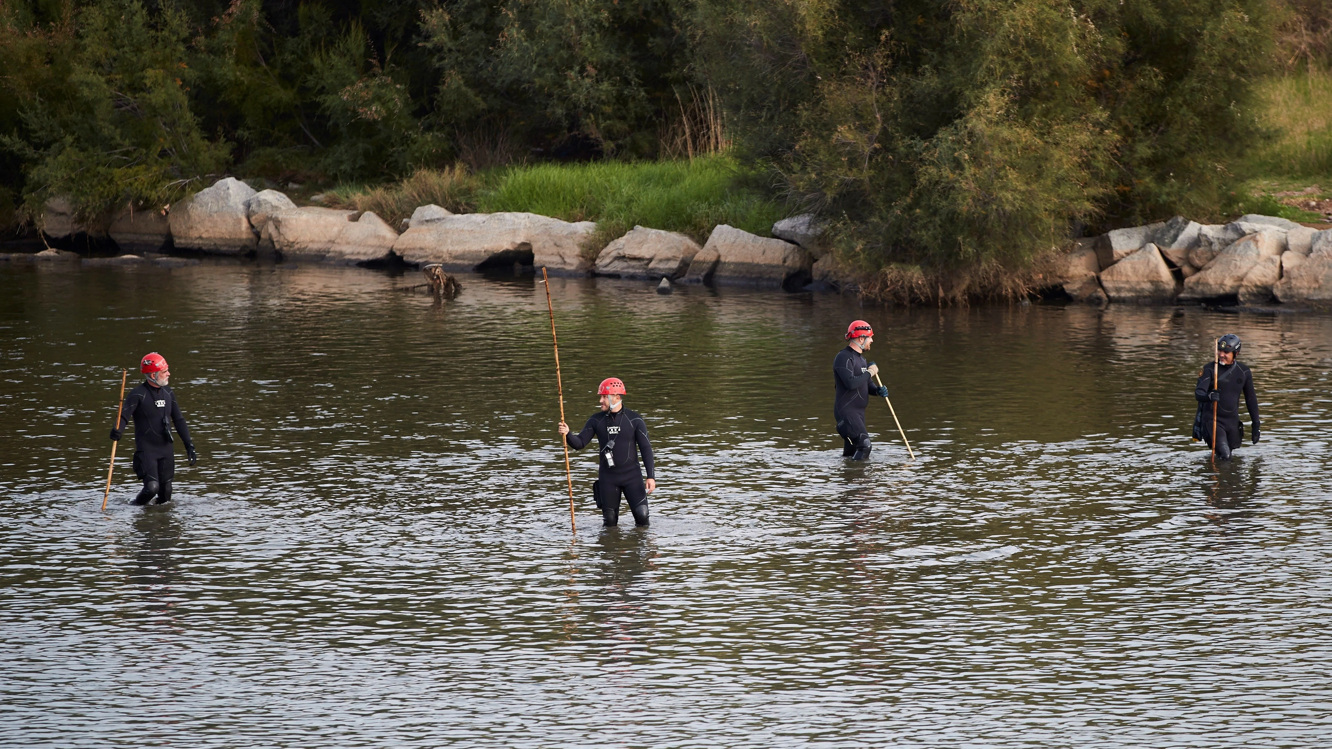 Búsqueda en el río Besòs