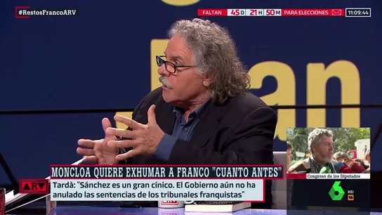 El exdiputado Joan Tardá El exdiputado Joan Tardá