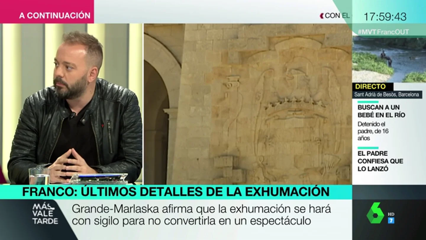 Antonio Maestre: "Entiendo la postura del PP de Casado con la exhumación de Franco; es de herencia franquista" Antonio Maestre: "Entiendo la postura del PP de Casado con la exhumación de Franco; es de herencia franquista"
