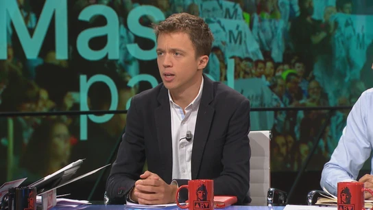 Íñigo Errejón en el plató de Al Rojo Vivo Íñigo Errejón en el plató de Al Rojo Vivo