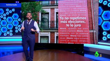 Estos son los lemas que Dani Mateo propone al PSOE para las próximas 'diez repeticiones electorales'