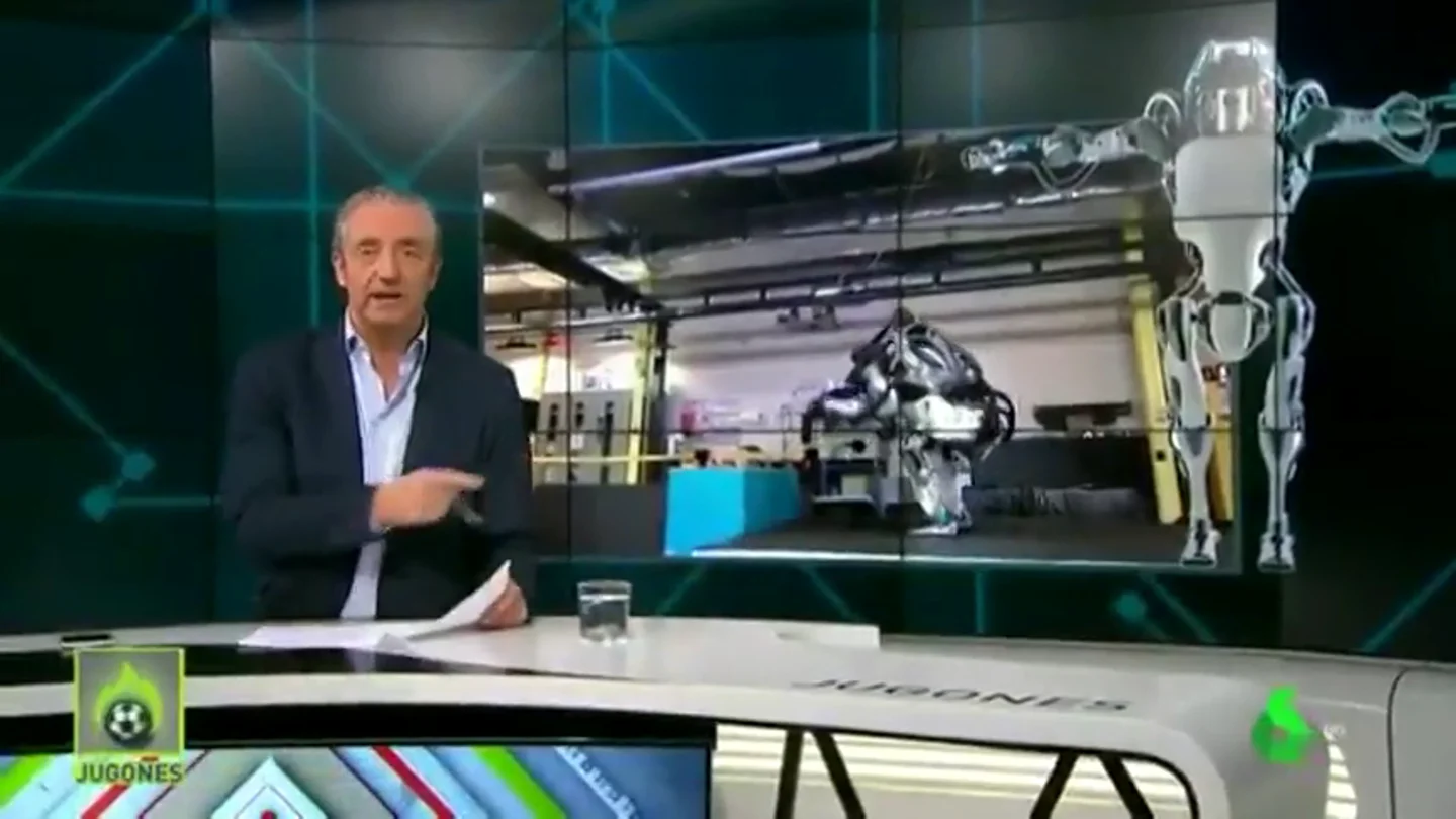 Josep Pedrerol alucina con el robot gimnasta de Boston Dynamics: "Me da bajón..." Josep Pedrerol alucina con el robot gimnasta de Boston Dynamics: "Me da bajón..."