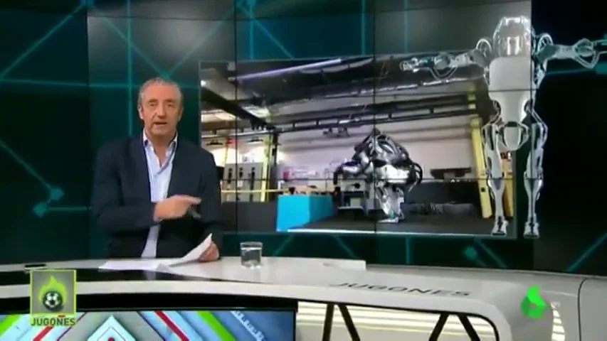 Josep Pedrerol alucina con el robot gimnasta de Boston Dynamics: "Me da bajón..." Josep Pedrerol alucina con el robot gimnasta de Boston Dynamics: "Me da bajón..."