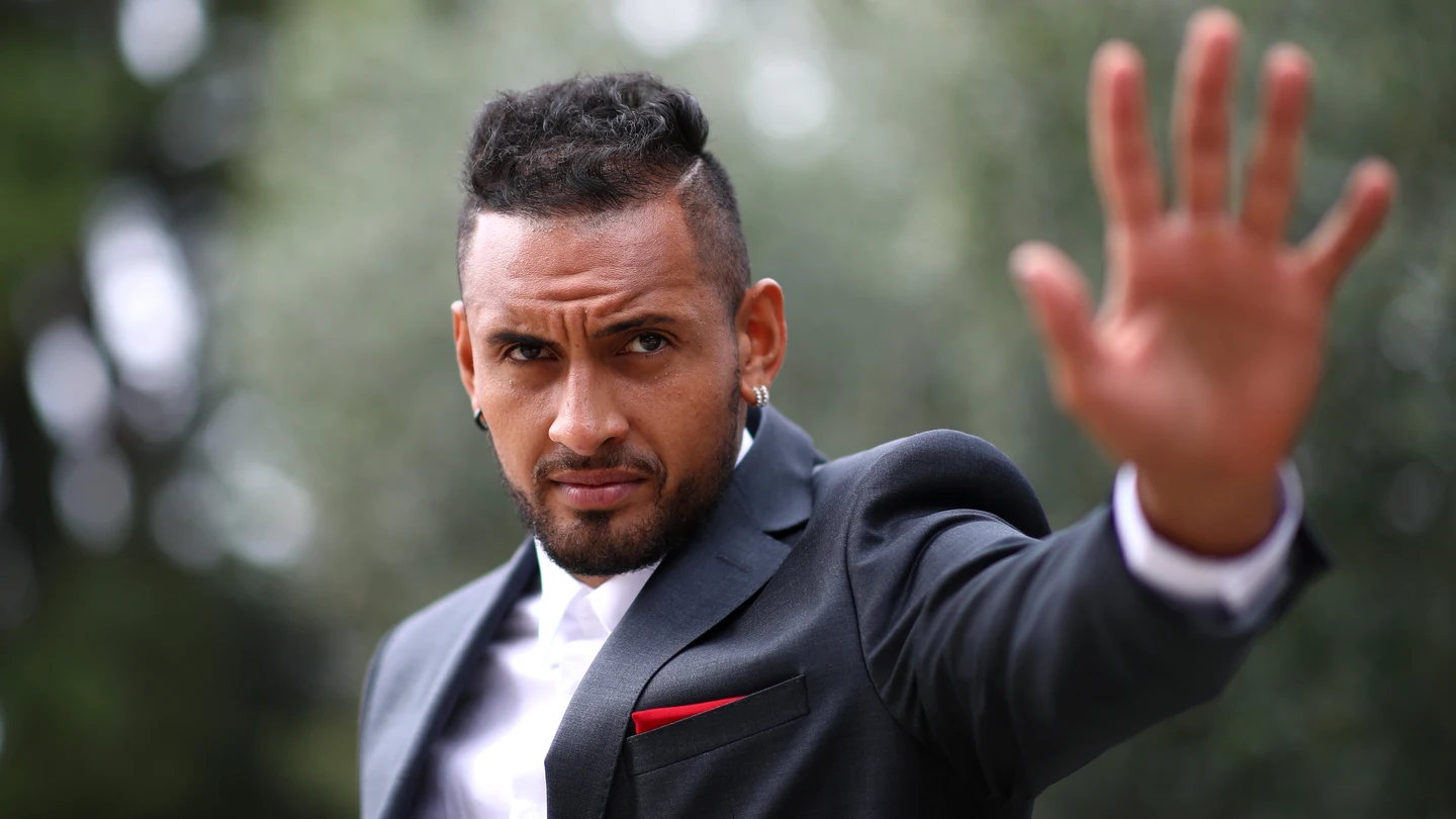 El tenista Nick Kyrgios El tenista Nick Kyrgios