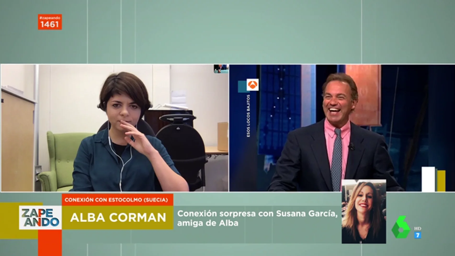 Zapeando entrevista a Alba Corman