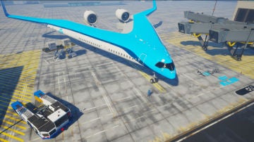 Recreación de Flaying-V