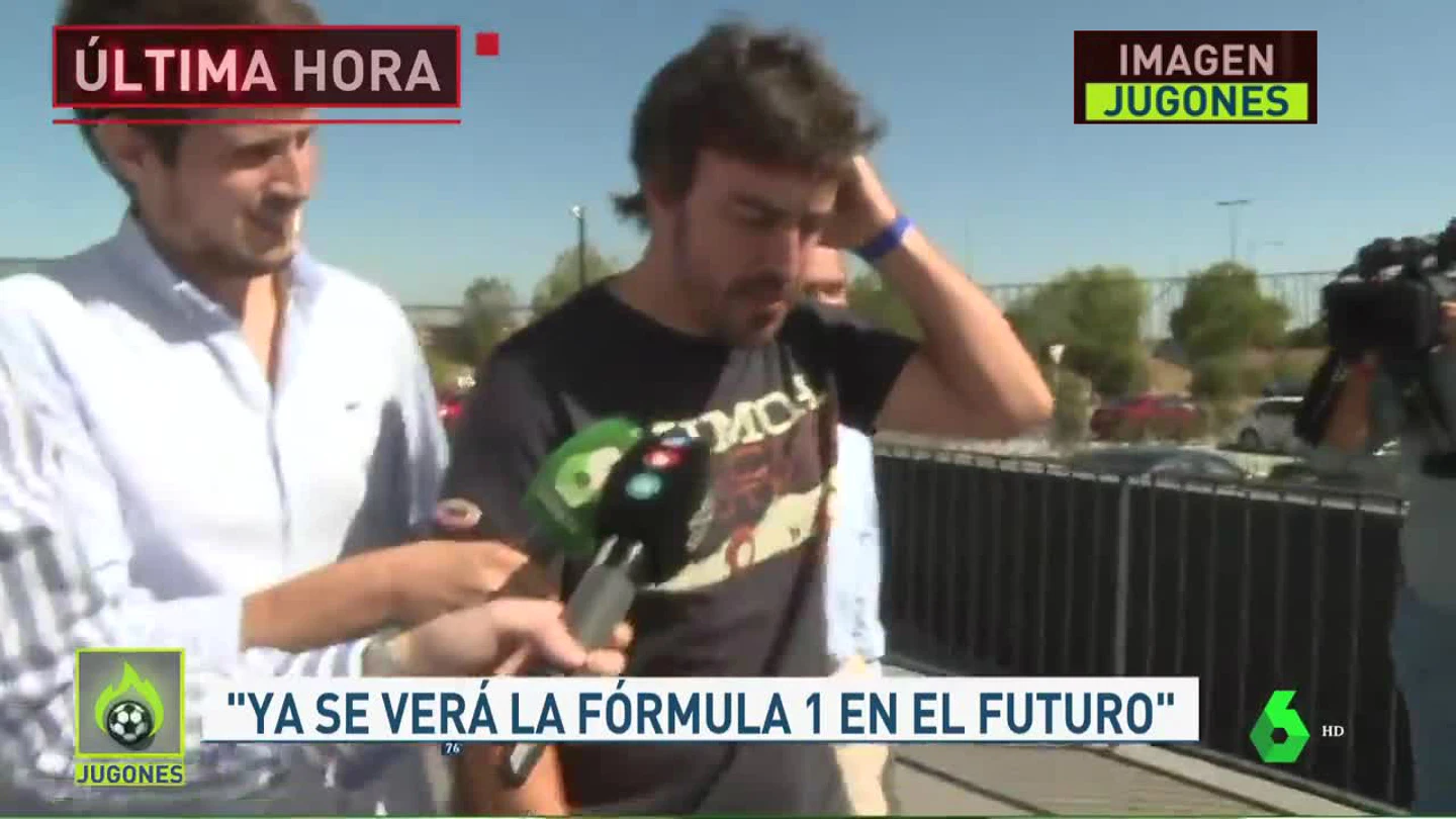 Fernando Alonso, en 'Jugones' sobre su regreso a la F1 Fernando Alonso, en 'Jugones' sobre su regreso a la F1