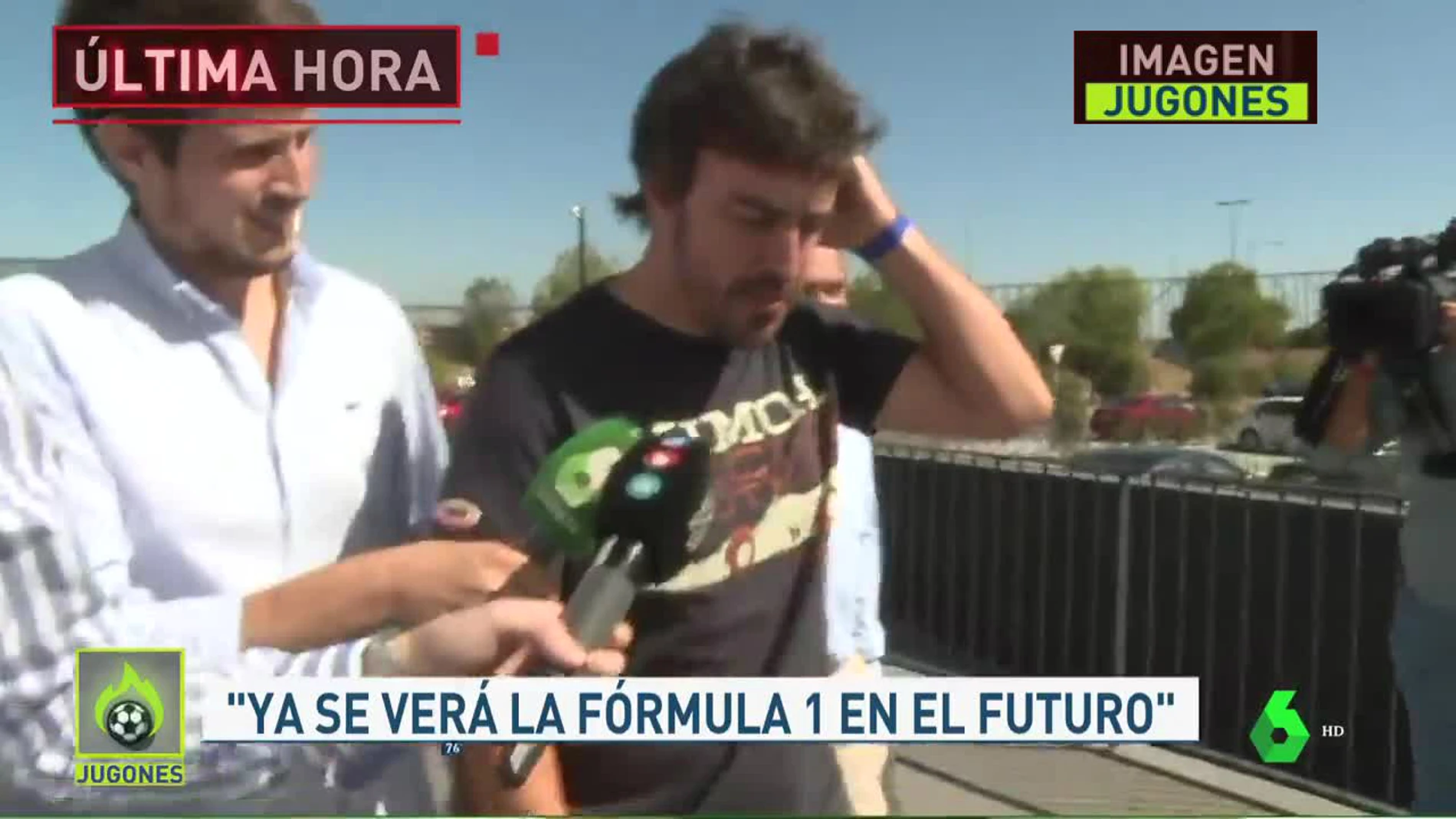 Fernando Alonso, en 'Jugones' sobre su regreso a la F1