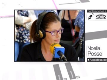 La alcaldesa de Móstoles, Noelia Posse La alcaldesa de Móstoles, Noelia Posse