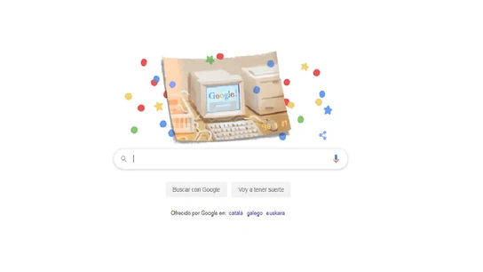 Google cumple 21 años Google cumple 21 años