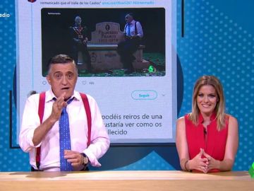 Wyoming cuenta un chiste sobre un musulman para responder a las críticas por su conversación en la 'tumba' de Franco Wyoming cuenta un chiste sobre un musulman para responder a las críticas por su conversación en la 'tumba' de Franco