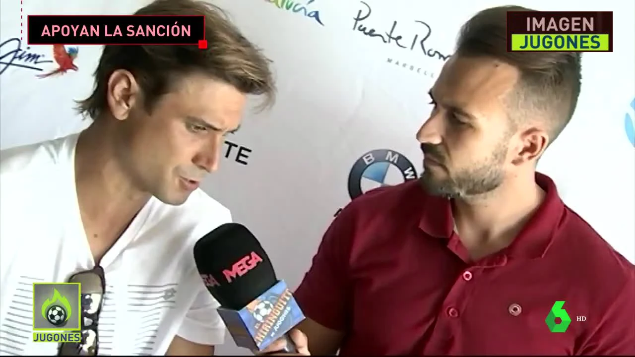 David Ferrer, con Fran Campos