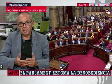 El análisis de Joan Coscubiela: "Ciudadanos vio que puede sacar rédito electoral de una radicalización del conflicto en Cataluña" El análisis de Joan Coscubiela: "Ciudadanos vio que puede sacar rédito electoral de una radicalización del conflicto en Cataluña"