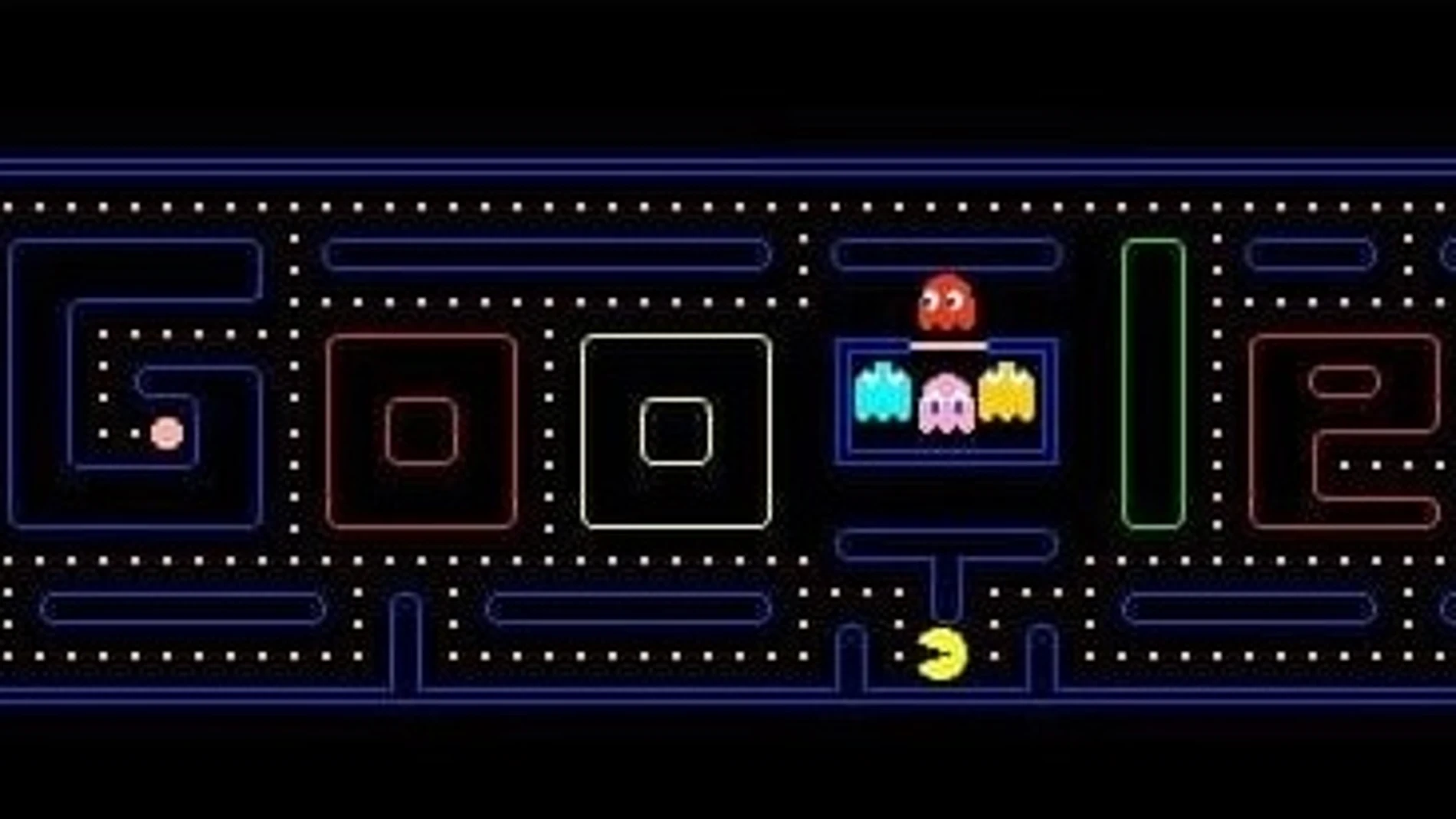 Google de Doodle sobre Pac Man