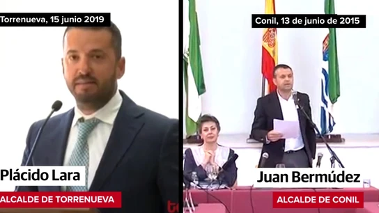 El alcalde de Torrenueva, Plácido Lara, y el de Conil, Juan Bermúdez El alcalde de Torrenueva, Plácido Lara, y el de Conil, Juan Bermúdez