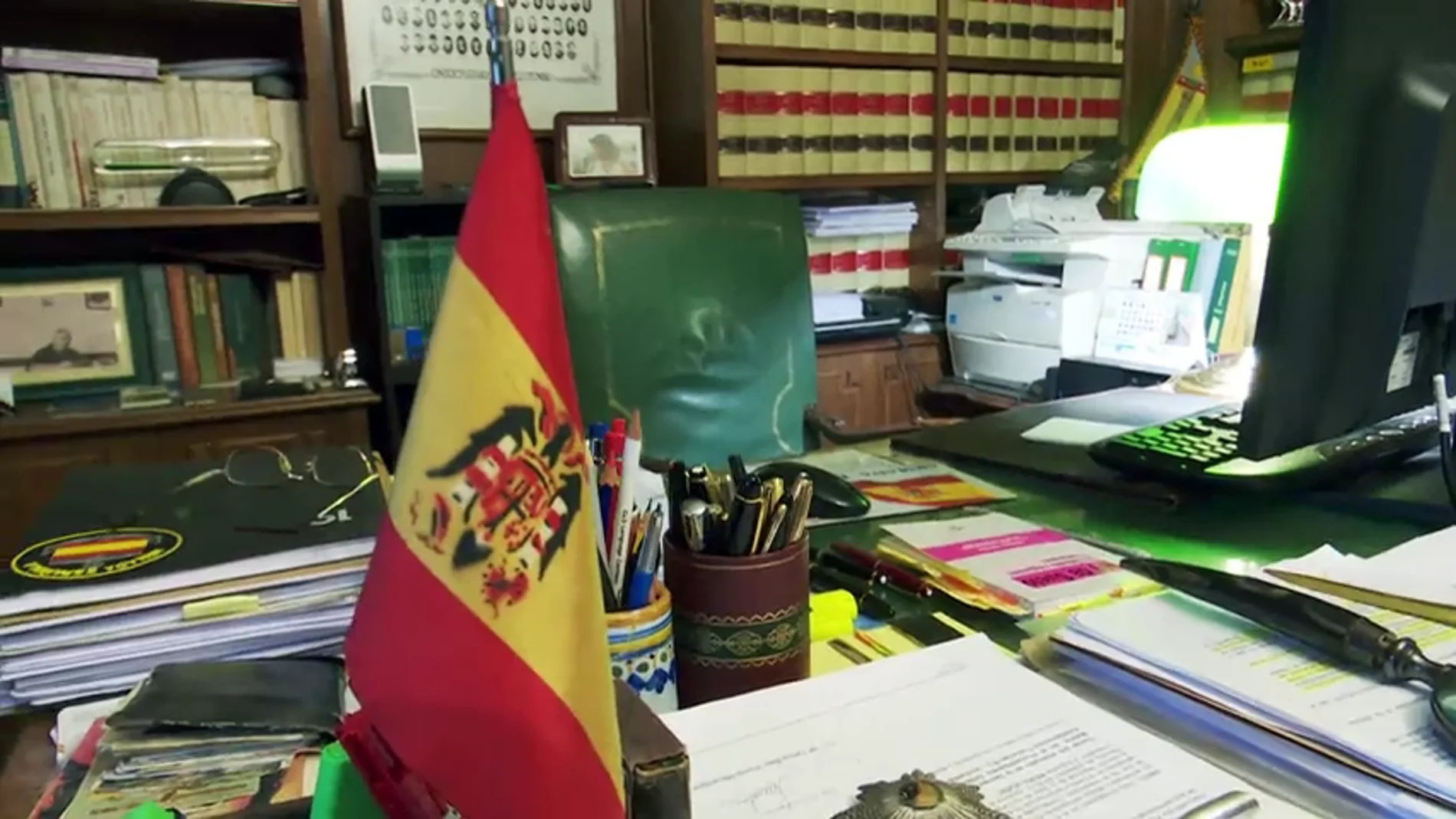 Despacho del abogado que presentó el recurso contra la exhumación de Franco