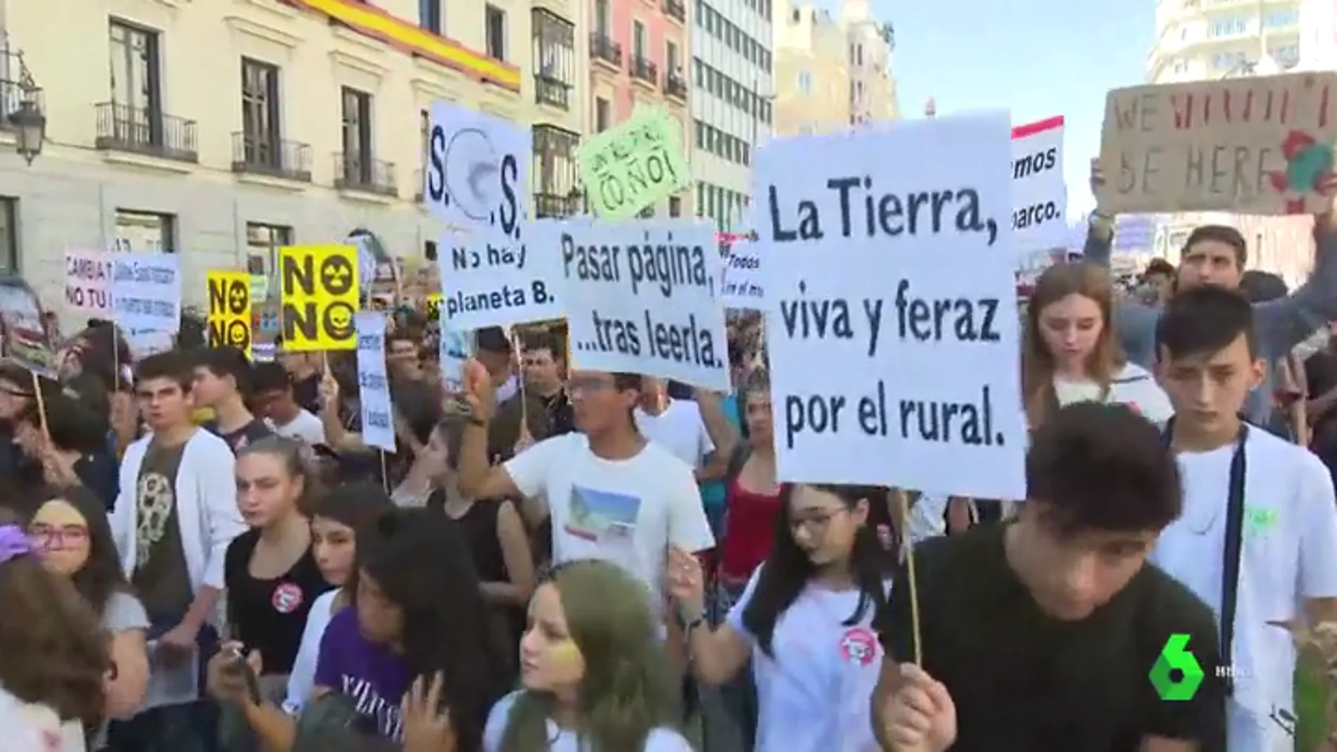 Huelga por el clima: los estudiantes, en lucha para evitar la muerte del planeta 