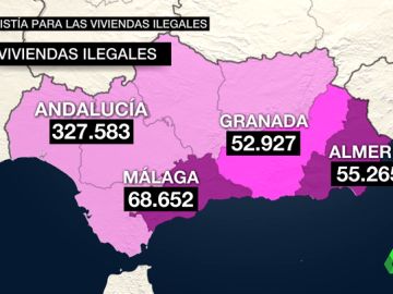 La Junta de Andalucía regularizará más de 300.000 viviendas ilegales La Junta de Andalucía regularizará más de 300.000 viviendas ilegales