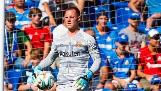 Ter Stegen, en Getafe Ter Stegen, en Getafe