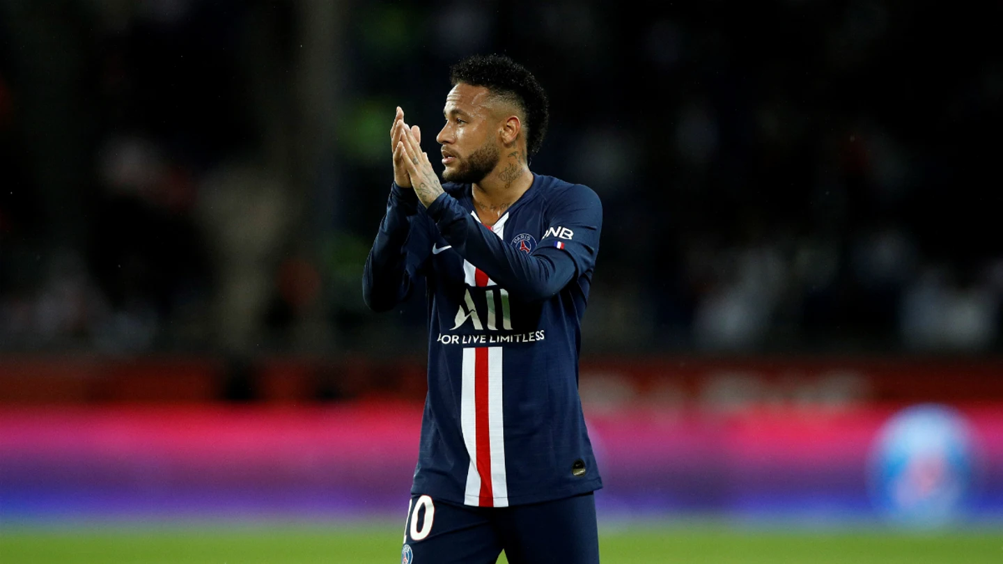 Neymar, con el PSG Neymar, con el PSG