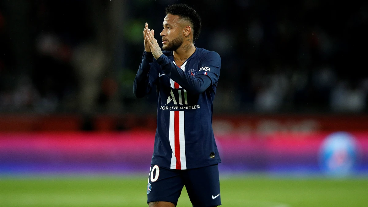 Neymar, con el PSG