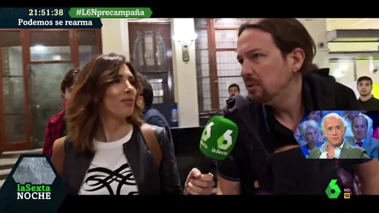 Pablo Iglesias con Verónica Sanz Pablo Iglesias con Verónica Sanz