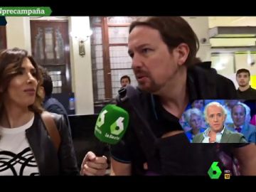Pablo Iglesias con Verónica Sanz Pablo Iglesias con Verónica Sanz