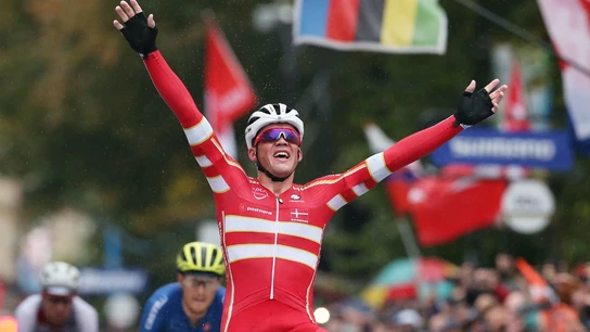 Mads Pedersen, campeón del mundo de ciclismo Mads Pedersen, campeón del mundo de ciclismo