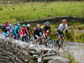 Momento de la prueba de ruta del Mundial de Ciclismo 2019 Momento de la prueba de ruta del Mundial de Ciclismo 2019