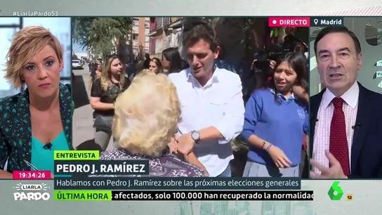 Pedro J. Ramírez, en Liarla Pardo Pedro J. Ramírez, en Liarla Pardo