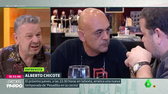 Chicote confiesa qué es lo peor que ha visto en la nueva temporada de Pesadilla en la cocina: "A veces es mejor pegarle fuego a algo" Chicote confiesa qué es lo peor que ha visto en la nueva temporada de Pesadilla en la cocina: "A veces es mejor pegarle fuego a algo"
