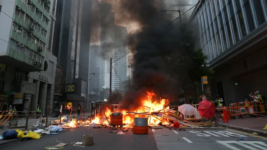 Manifestación en Hong Kong Manifestación en Hong Kong
