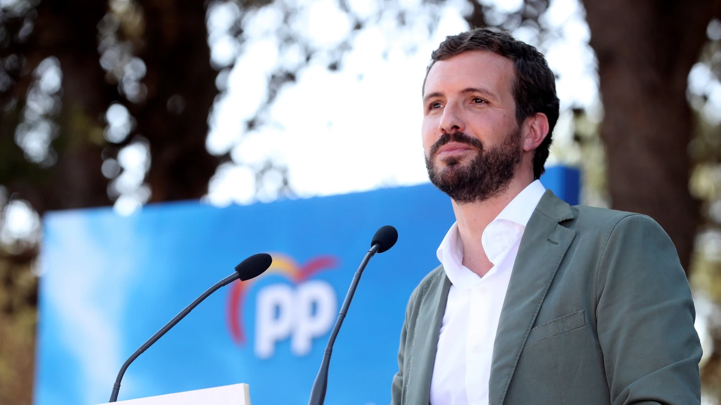 El presidente del PP, Pablo Casado El presidente del PP, Pablo Casado