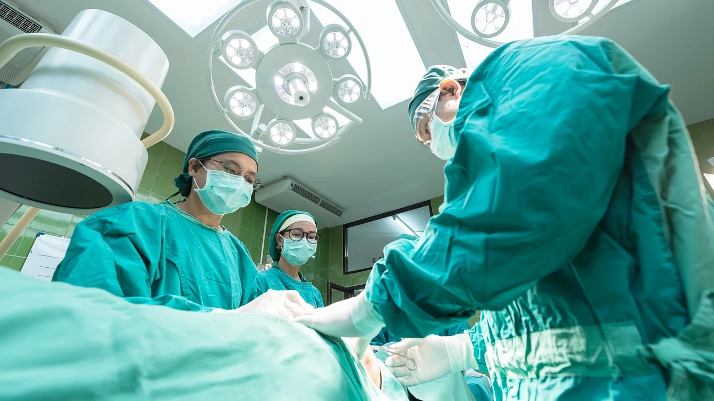 Quirófano de un hospital. quirófano de un hospital