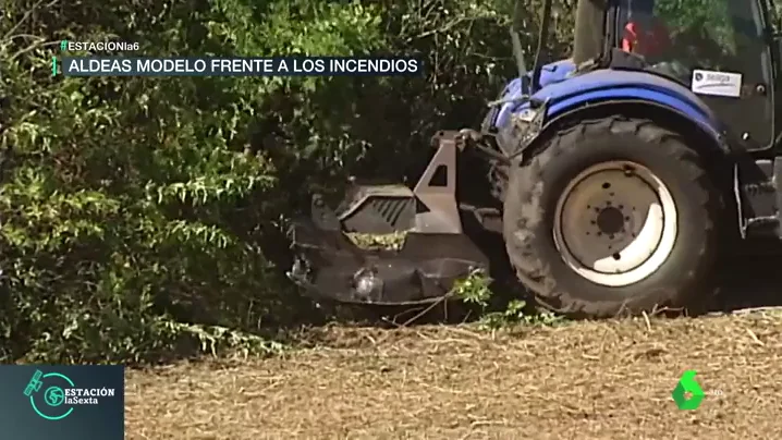 Limpieza y agricultura: los ingredientes de una aldea modelo frente a los incendios