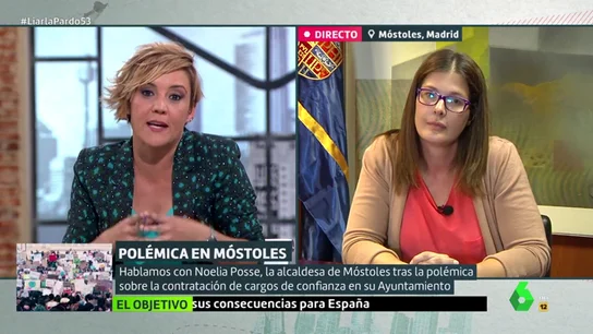 Cristina Pardo, a la alcaldesa de Móstoles: "¿Qué diría si el candidato del PP contratara a su hermana, a una amiga y ascendiera a su tío?" Cristina Pardo, a la alcaldesa de Móstoles: "¿Qué diría si el candidato del PP contratara a su hermana, a una amiga y ascendiera a su tío?"