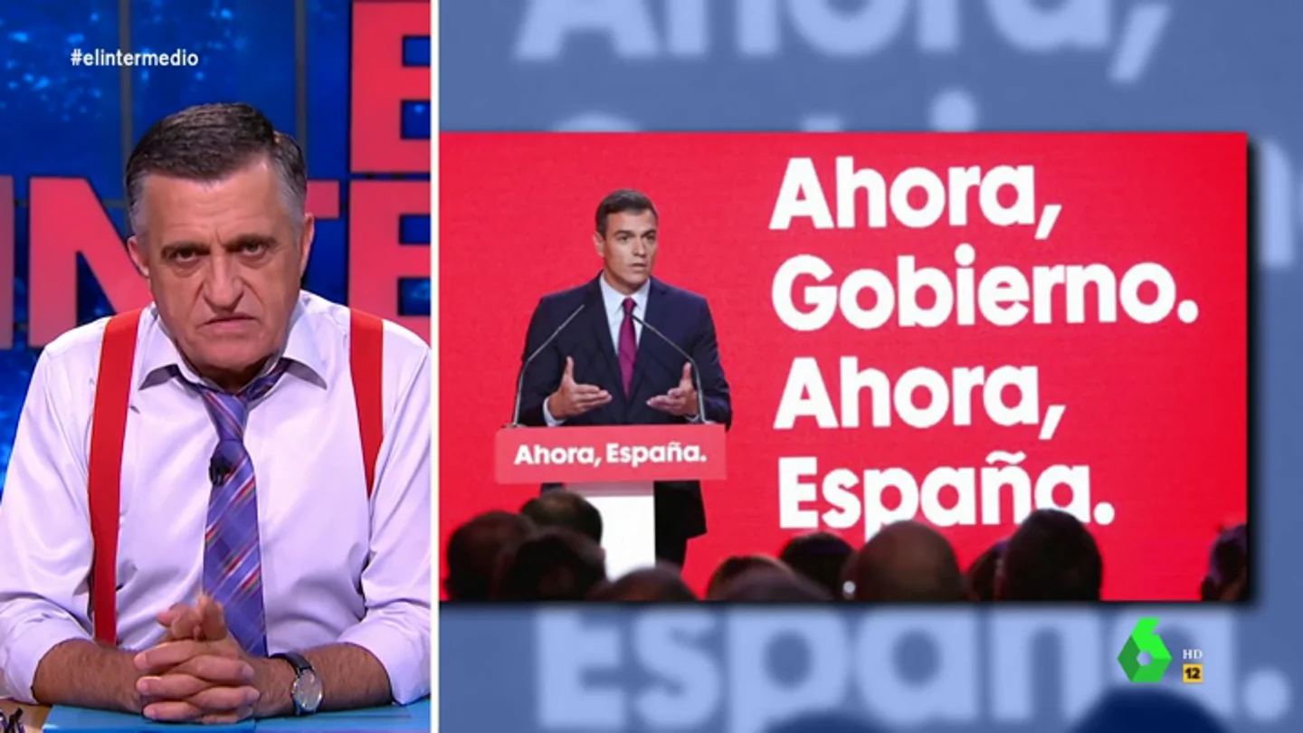 Wyoming desvela la técnica infalible del PSOE para su lema de campaña: "No es el primero en usarla" Wyoming desvela la técnica infalible del PSOE para su lema de campaña: "No es el primero en usarla"