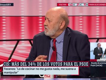 José Félix Tezanos, presidente del CIS José Félix Tezanos, presidente del CIS