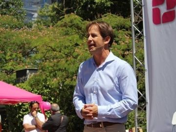 El portavoz nacional de UPyD, Cristiano Brown El portavoz nacional de UPyD, Cristiano Brown