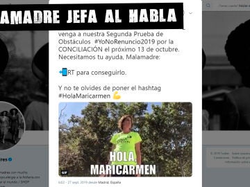 Llamamiento de @malasmadres a Carmen Calvo Llamamiento de @malasmadres a Carmen Calvo