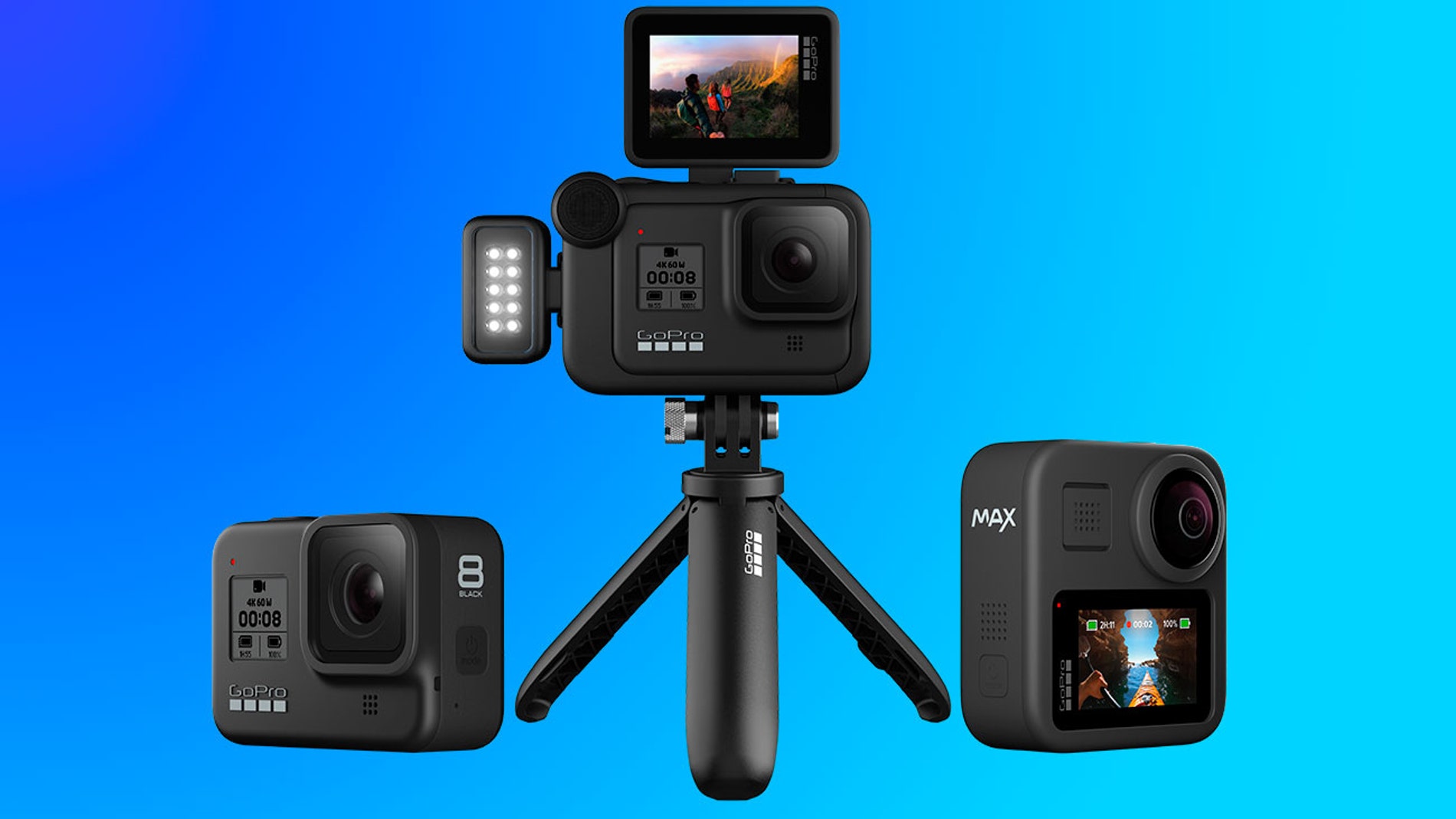 GoPro Hero 8 y GoPro Max: Así son los nuevos modelos de la popular cámara  de acción