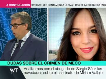 Habla el abogado de Sergio Sáez, único detenido por la muerte de Míriam Vallejo Habla el abogado de Sergio Sáez, único detenido por la muerte de Míriam Vallejo