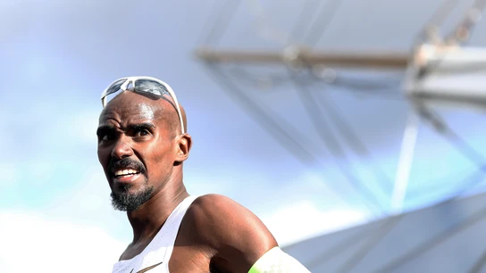 El atleta británico Mo Farah El atleta británico Mo Farah